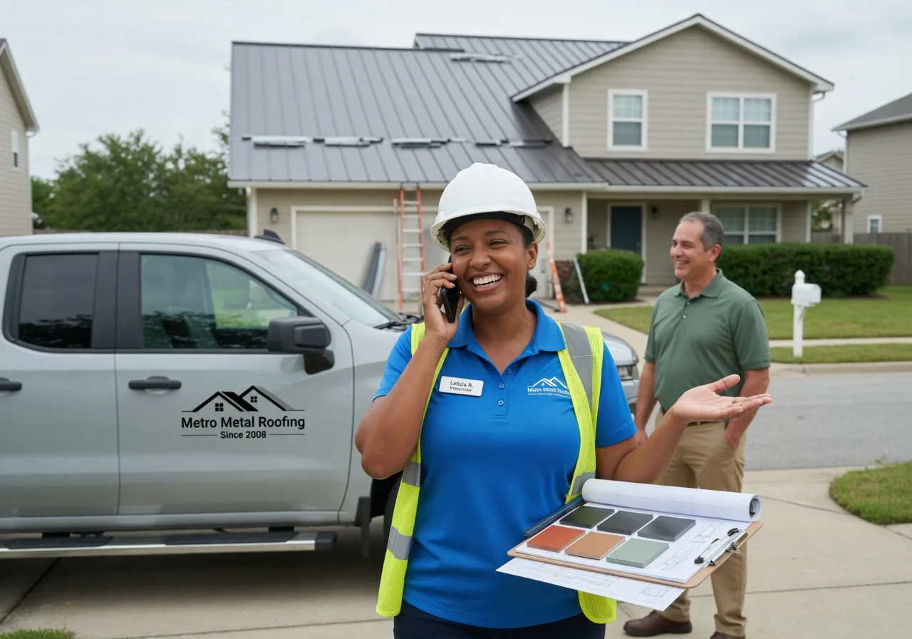 Storm Damage Metal Roof Repair in Dorrance, KS
